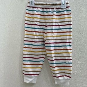 chickpea • striped joggers